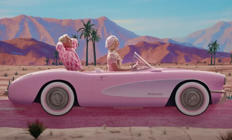 barbie car